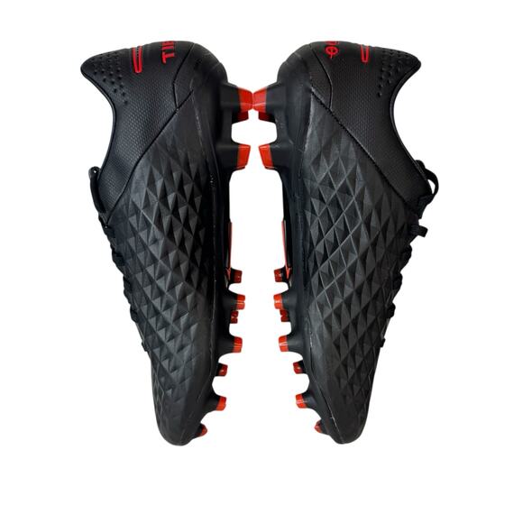 Nike Legend 8 Pro FG Soccer Cleats Men\'s Black Chili Red AT6133-060 Sz 7.5 New main image 5